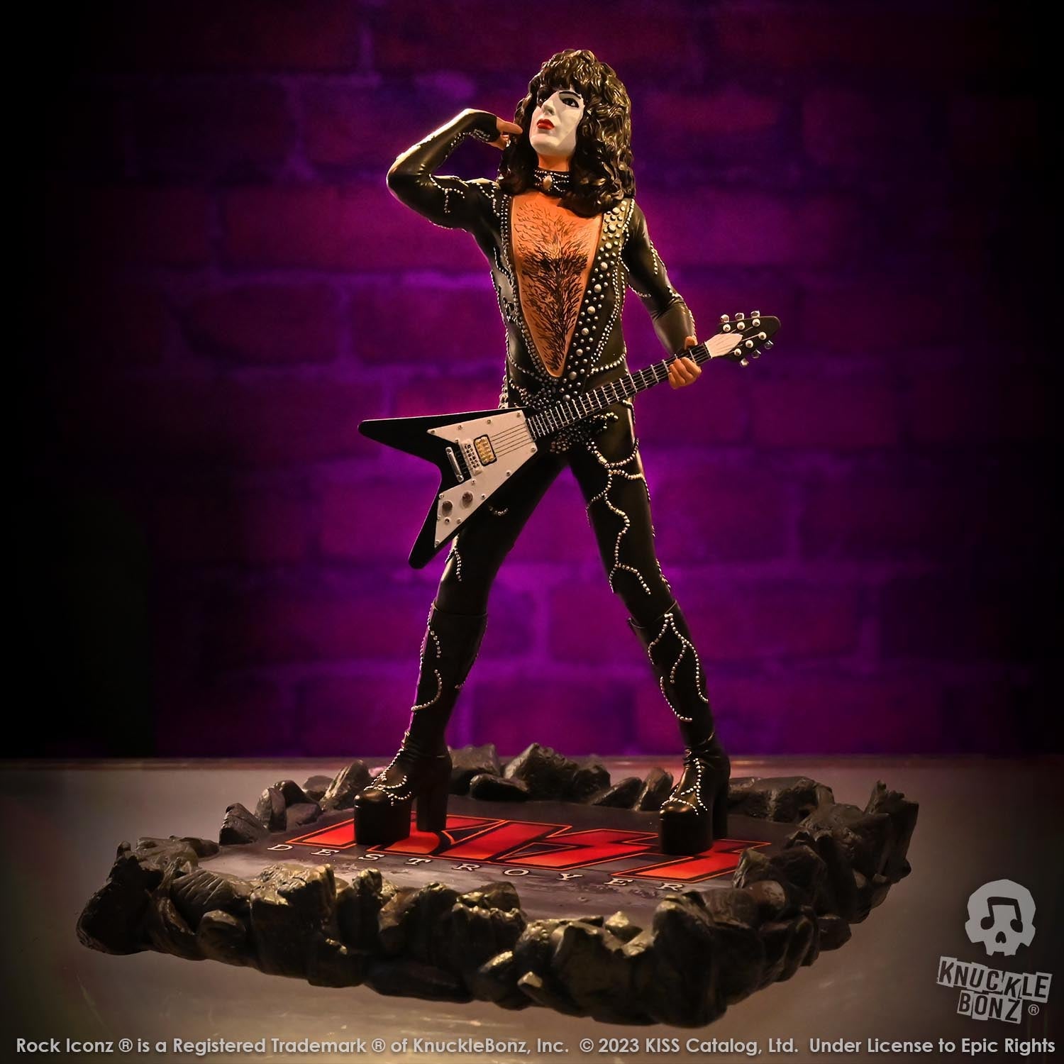 KISS Destroyer KnuckleBonz Statue Set